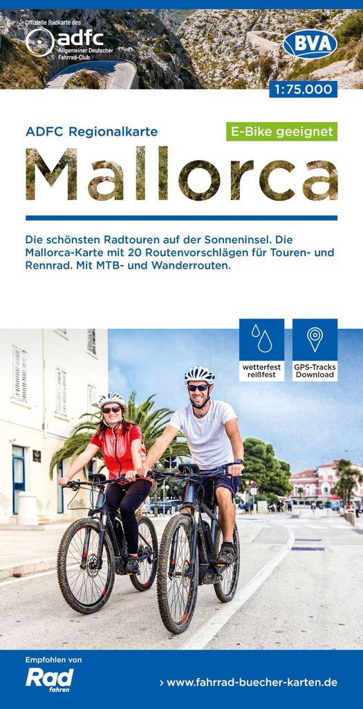 BVA ADFC Regionalkarte Mallorca 1:75.000 Produktbild 