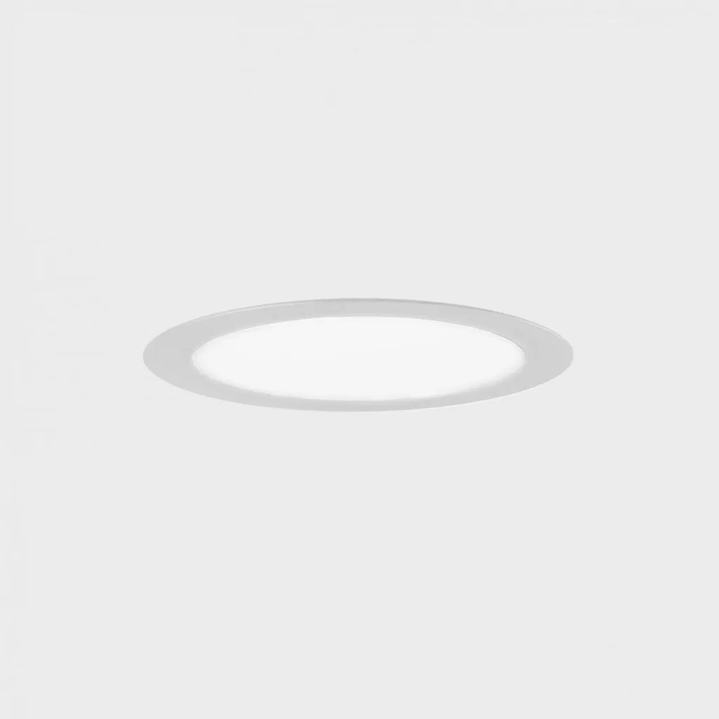 Luminaire DISC 20W 4000K Gradable DALI Diamètre 225mm Finition Blanche