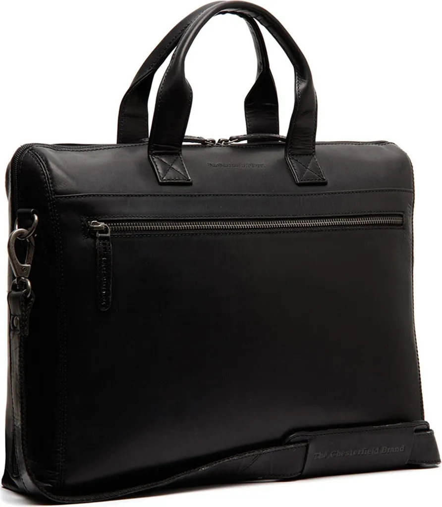 Mallette ordinateur portable en cuir Levanto pour homme et femme