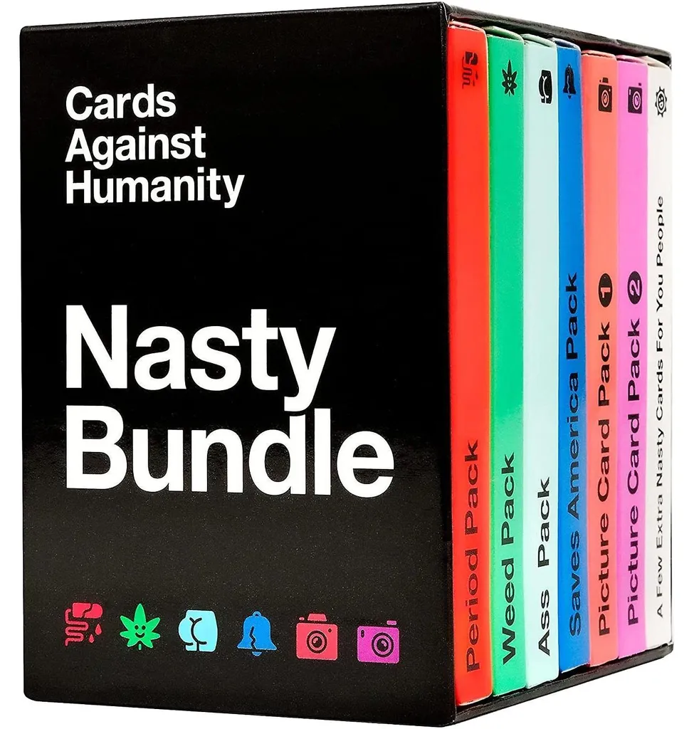 Cartes Contre l'Humanité Nasty Bundle Évitez l'Ennui en Soirée