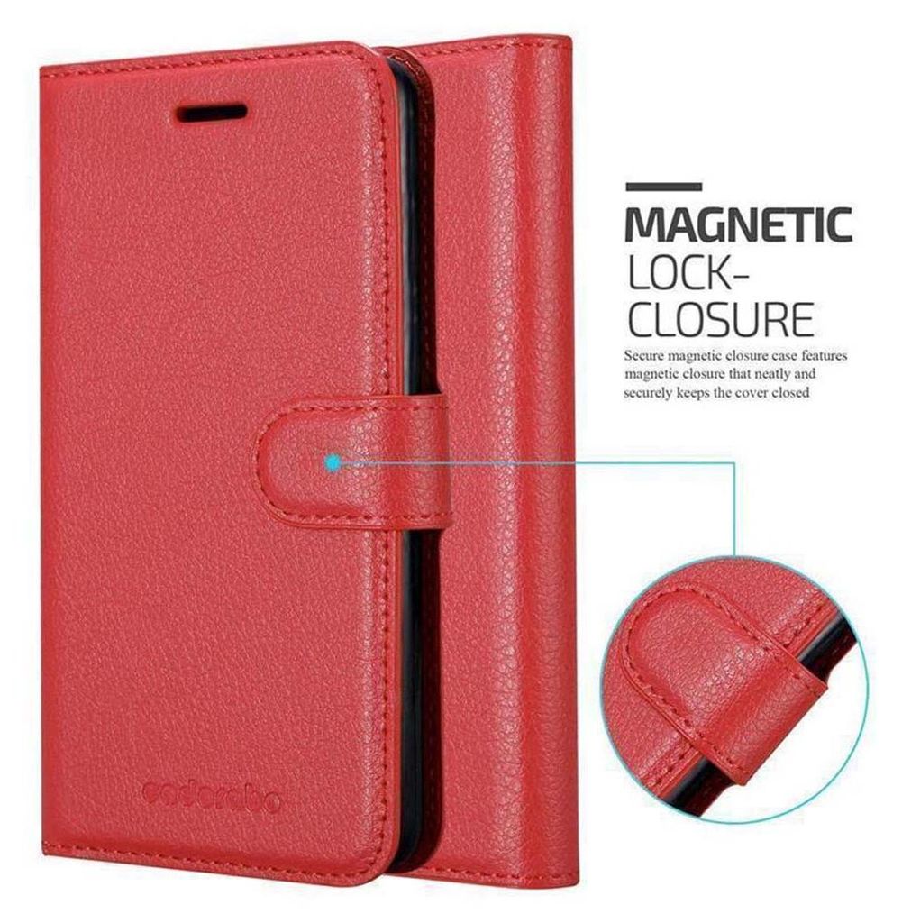 Motorola Moto G8 Plus Hülle – PU Leder Brieftaschen-Design, Mit Magnetverschluss, Kartenfach, Wasserdicht