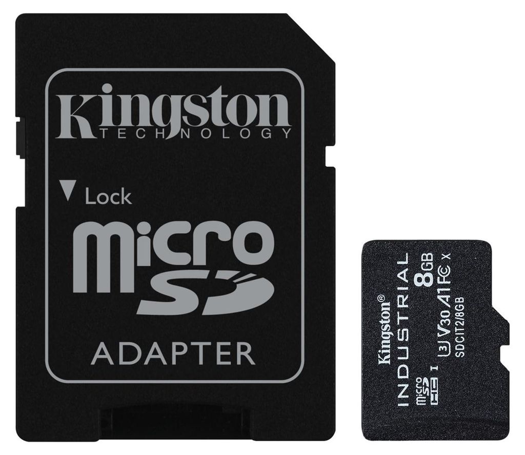 Kingston Technology Karta 8GB microSDHC Industrial C10 A1 Zdjęcie produktu 