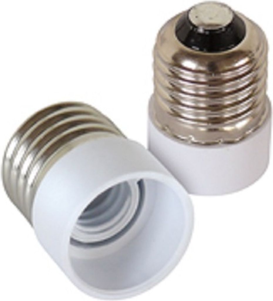 2 x Adapter Lampensockel Sockeladapter E27 auf E14