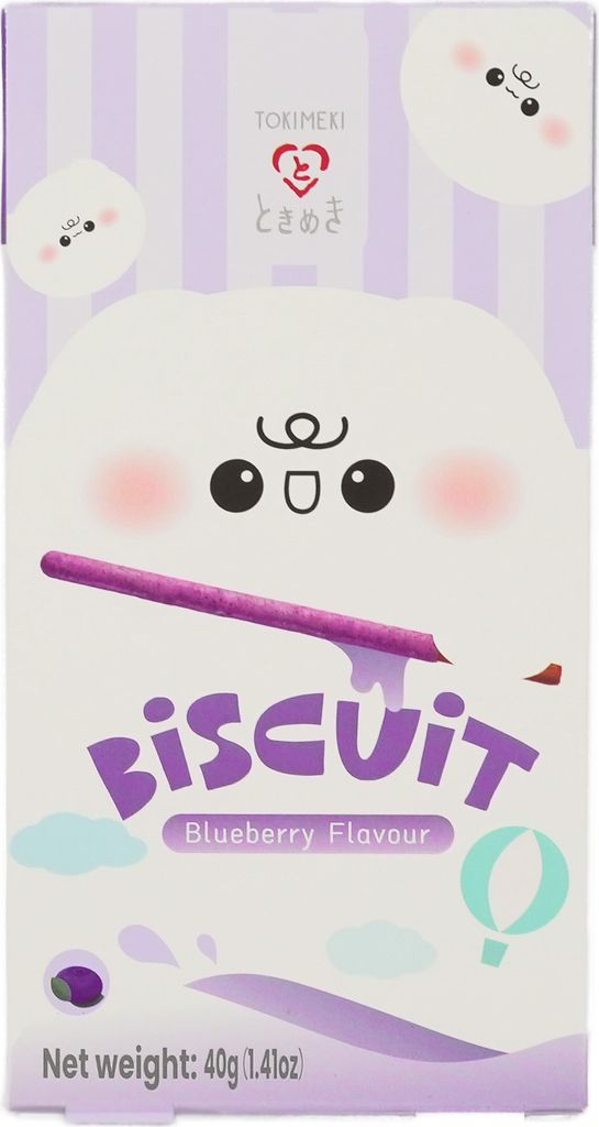 Tokimeki Biscuit Blueberry Flavour 40g