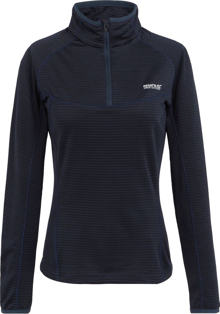 Regatta - "Yonder II" Fleece-Oberteil mit halbem Reißverschluss für Damen RG11271 (36 DE) (Marineblau)