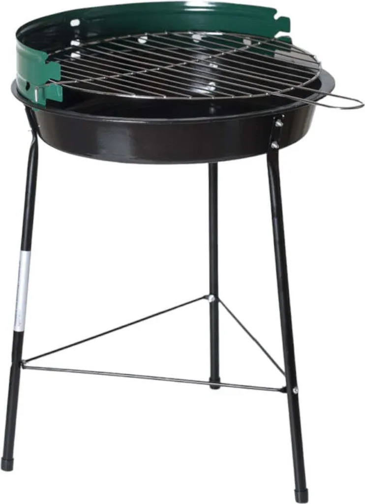 Barbecue compact pour petit espace et balcon avec grille anti-brûlure
