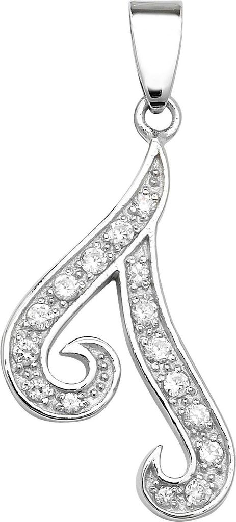 Eleganter 925 Sterling Silber Buchstaben / Initiale Damen - Produktbild 