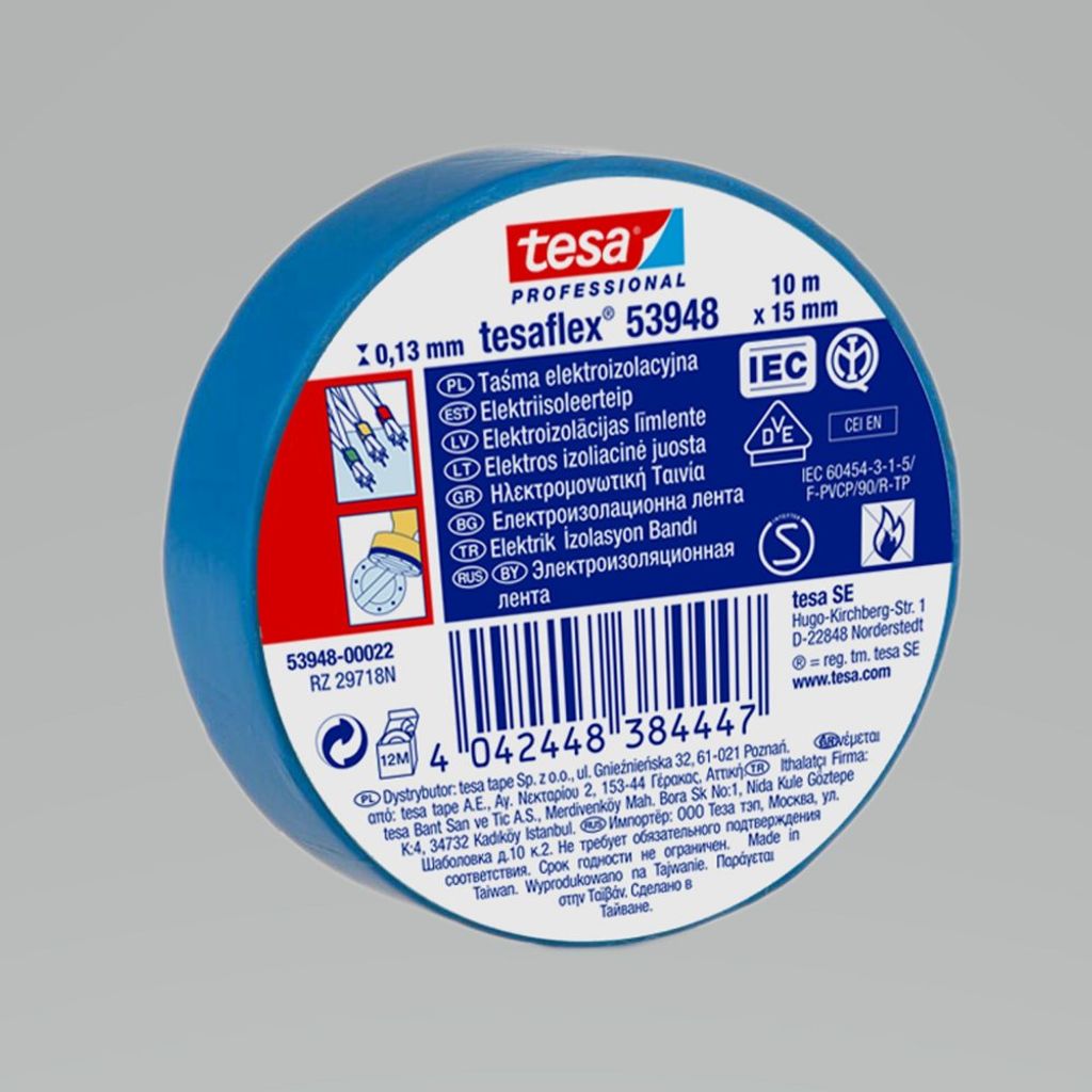 Elektroizolačná páska 5000v pcw 10m:15mm modrá (h5394702) Obrázok produktu 