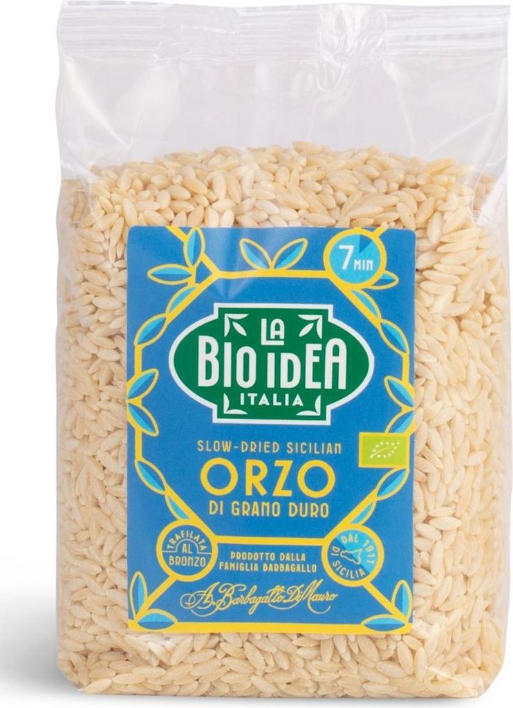 MAKARON (SEMOLINOWY) ORZO BIO 400 g - LA BIO IDEA