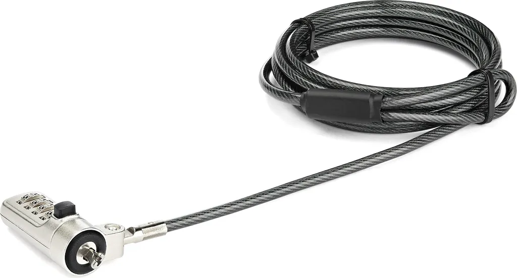 Serrure de sécurité pour ordinateur portable - Câble antivol robuste 2m