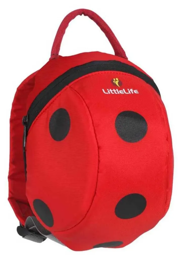 Petit Sac à dos de Sortie Coccinelle pour Enfant avec Laisse de Sécurité
