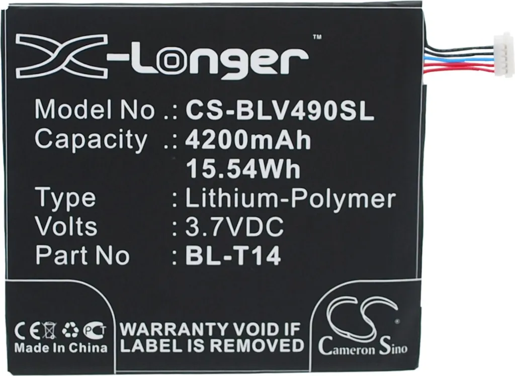 Batterie de Rechange pour Tablette LG G Pad 8.0 V490 V495 BL-T14