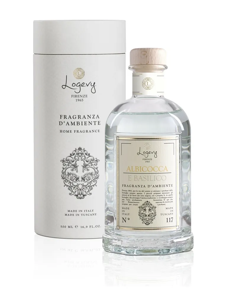 Parfum Maison Abricot et Basilic Logevy - Notes Douces et Fraîches - 2