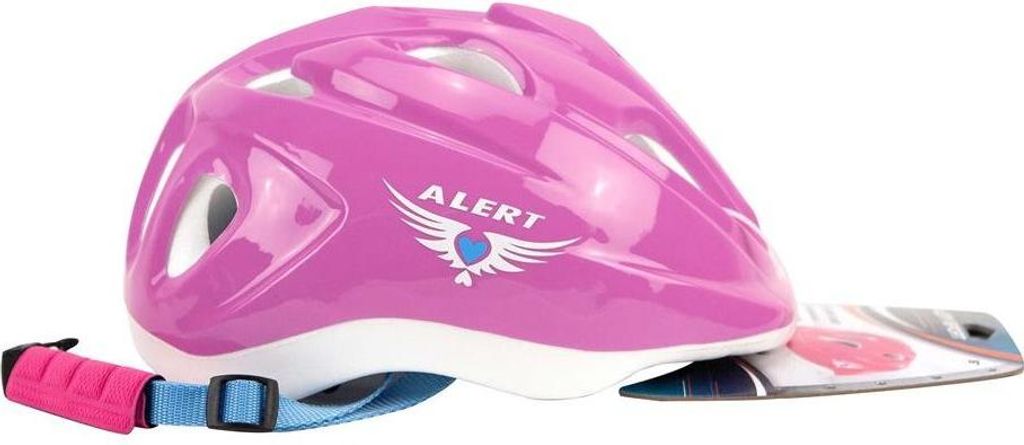 Alert Sport verstellbarer Helm rosa