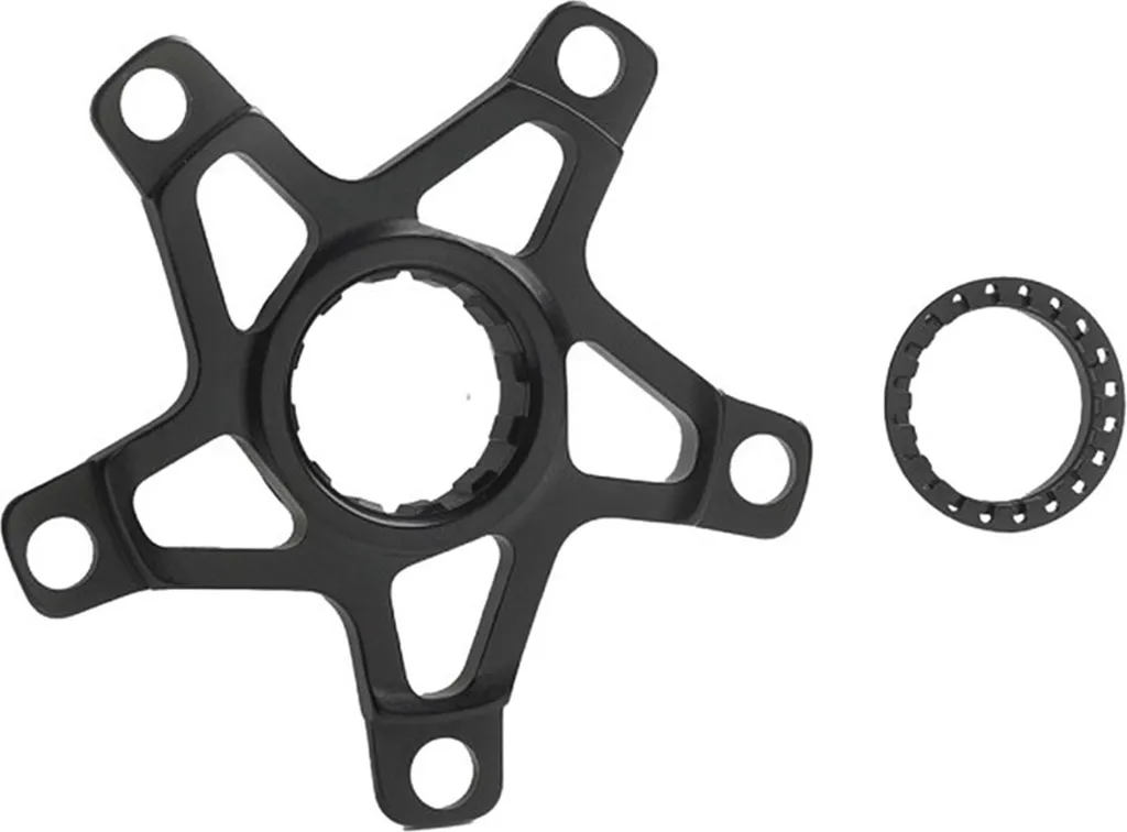 Spider Miche Fazua 110 mm noir en aluminium avec lockring inclus