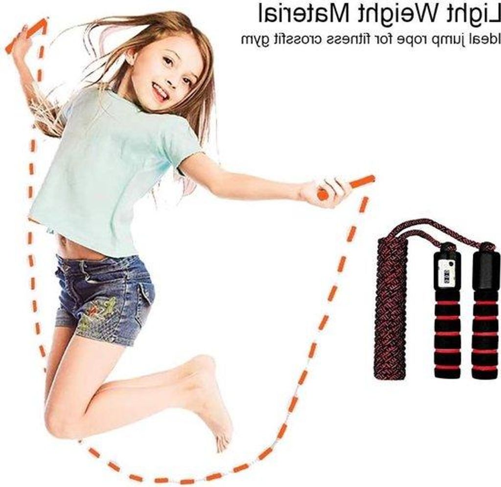 Springseil für Fitness und Kampfsport, Calorien verbrennen, Schnell