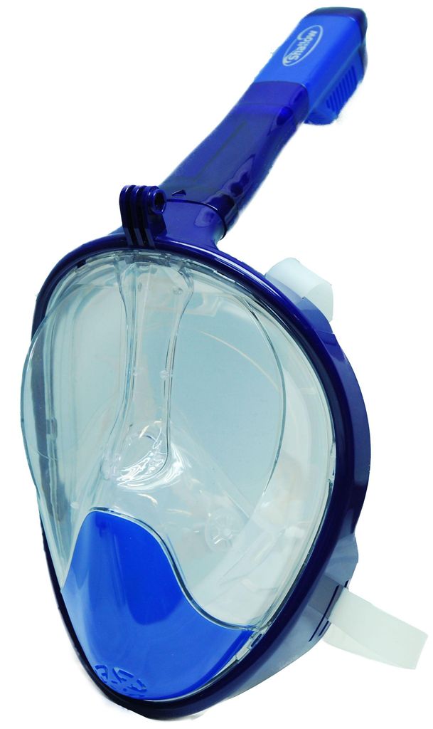 Shallow Tauchmaske mit Schnorchel Senior L/XL - Vollgesichtsmaske Erwachsene