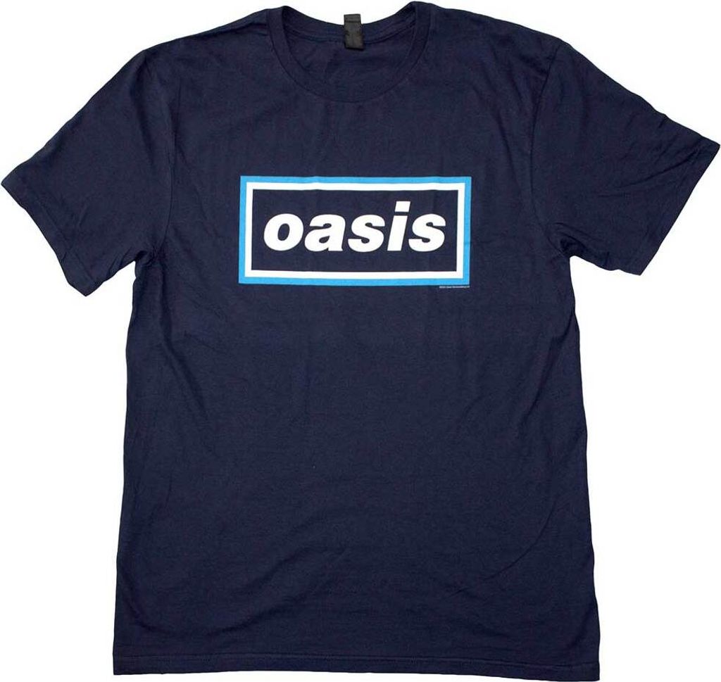 Oasis - "Maine Road Event" T-Shirt für Herren/Damen Uni RO11981 (XXL) (Marineblau)