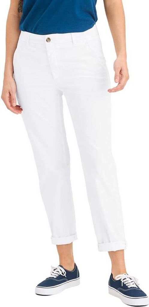 Dockers Weekend Slim Ankle Chinohose Weiß 26 / L Frau Weiß Produktbild 