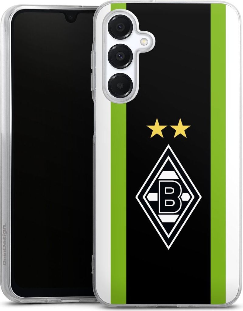 DeinDesign Handyhülle für Samsung Galaxy A16 5G Silikon Hülle Case Smartphone Schutzhülle Borussia Mönchengladbach Gladbach Logo