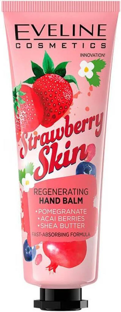 Eveline Cosmetics Strawberry Skin Regenerating Hand Balm 50ml