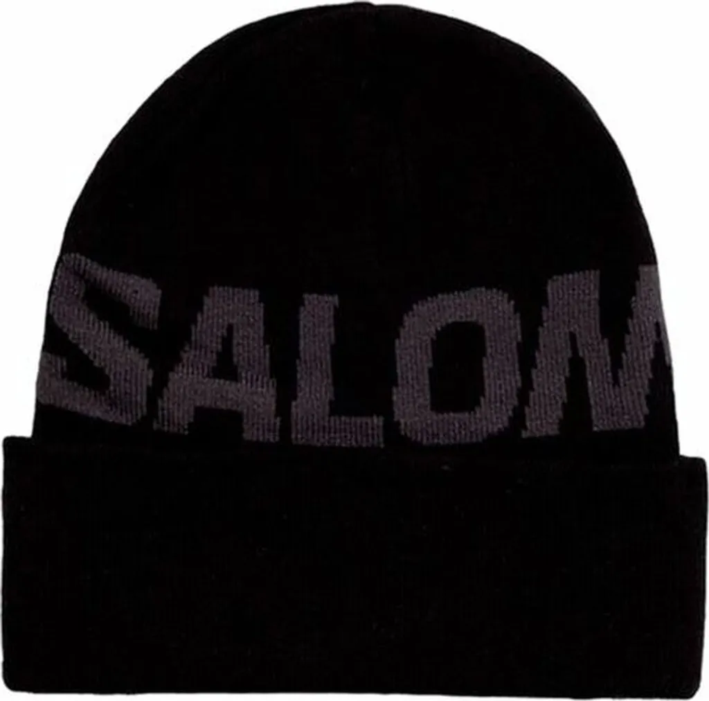 Salomon Hermitage Beanie Nero Profondo: Accessorio Invernale Urban Style