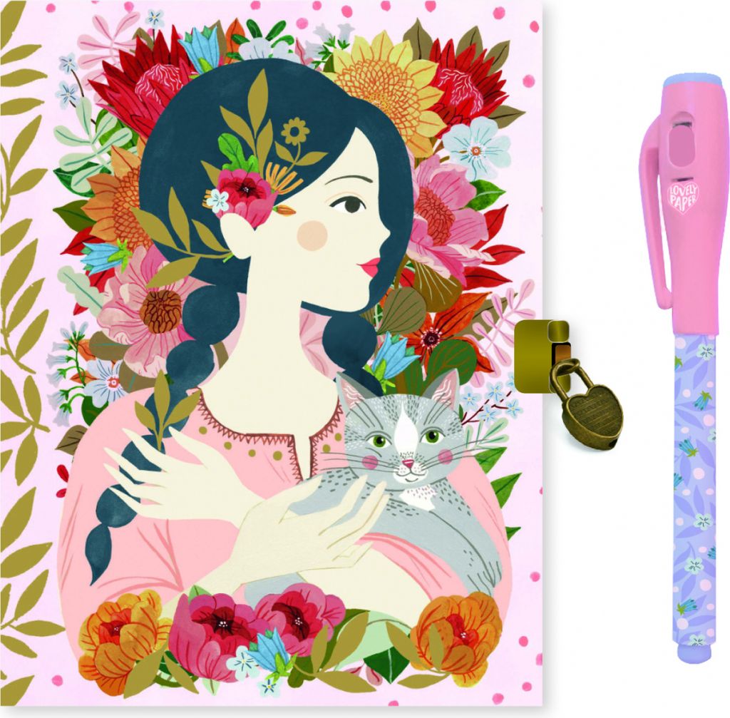 Djeco-Tagebuch Oana + Geheimstift