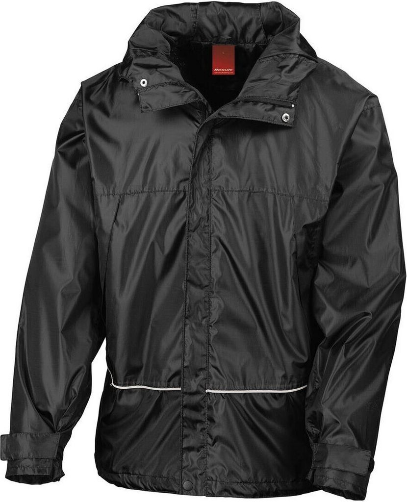 Result - "Pro Coach" Jacke, wasserfest für Herren RW10181 (XL) (Schwarz)