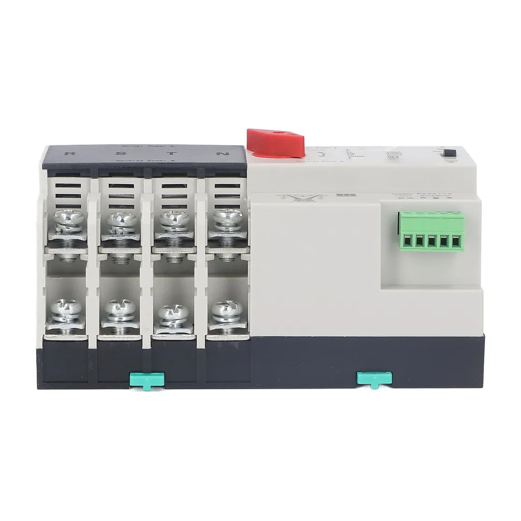 Inverseur de source automatique monobloc 4 pôles pour réseau et groupe