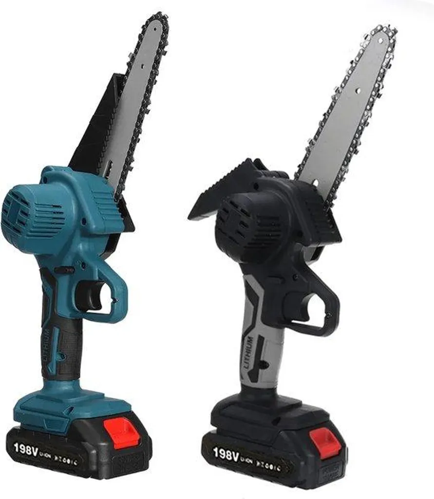 Pack mini-tronçonneuse 1500W sans fil pour couper sans aucun effort