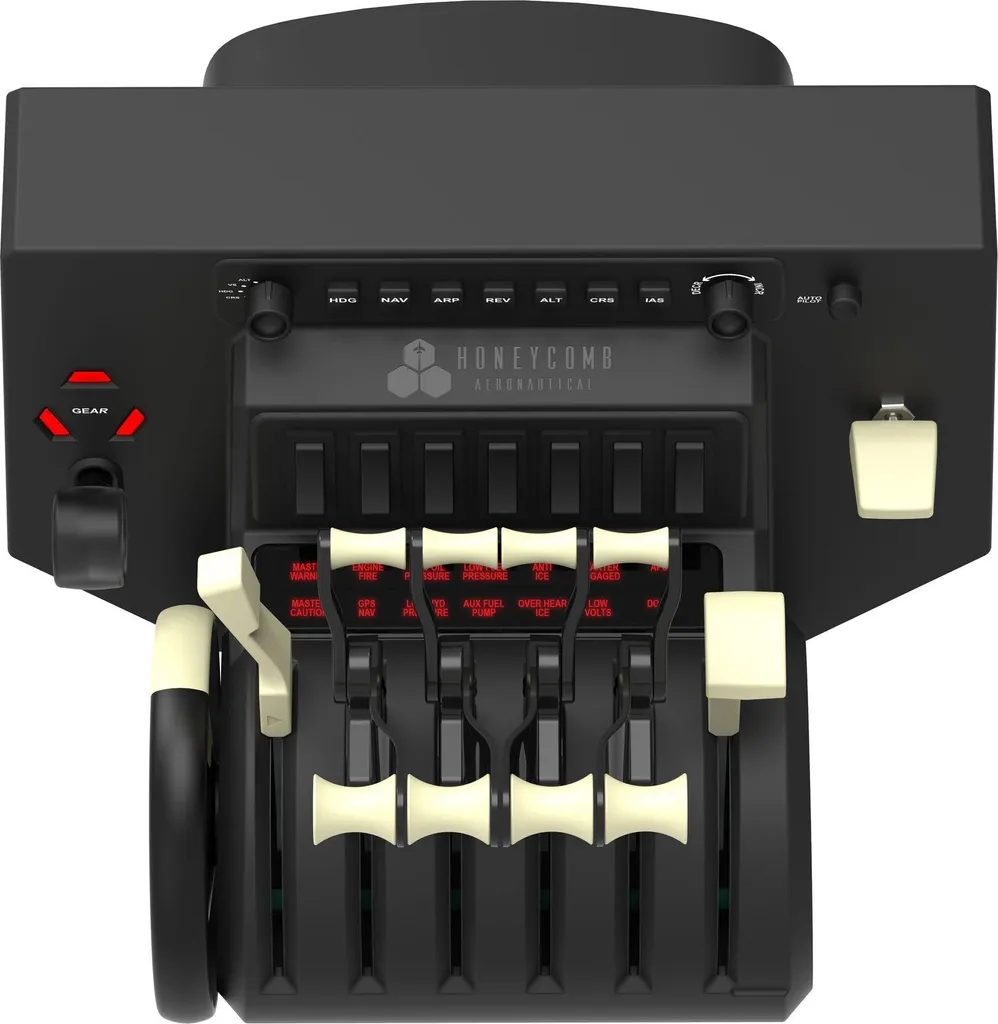 Bravo Throttle Quadrant Honeycomb Levier de Poussée Multi-Moteurs Multi-Axes - 19