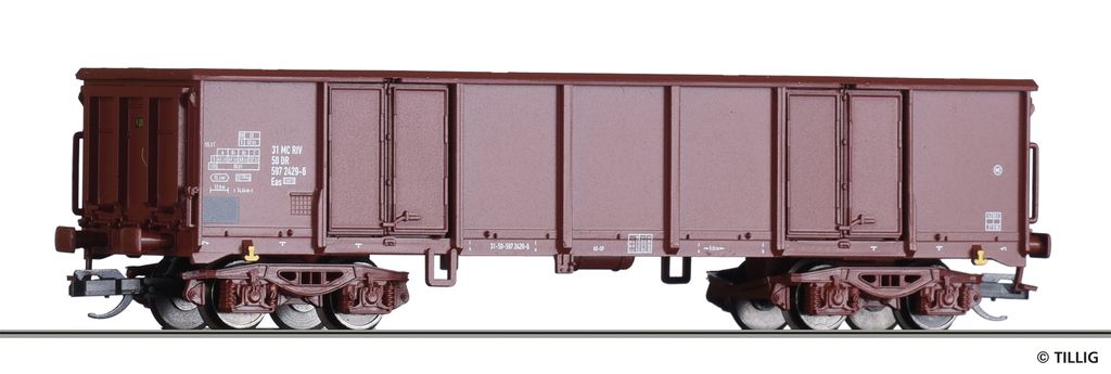 TILLIG Offener Güterwagen Eas 5971 DR Ep.IV 18220 Spur TT