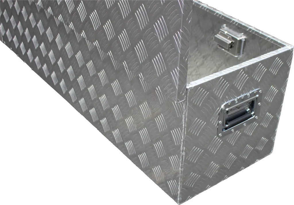 Coffre de rangement aluminium pour véhicule utilitaire de 180 litres