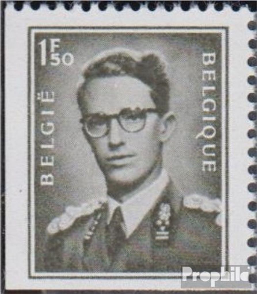Briefmarken Belgien 1970 Mi 1621y El phosphoreszierendes Papier postfrisch Freimarken