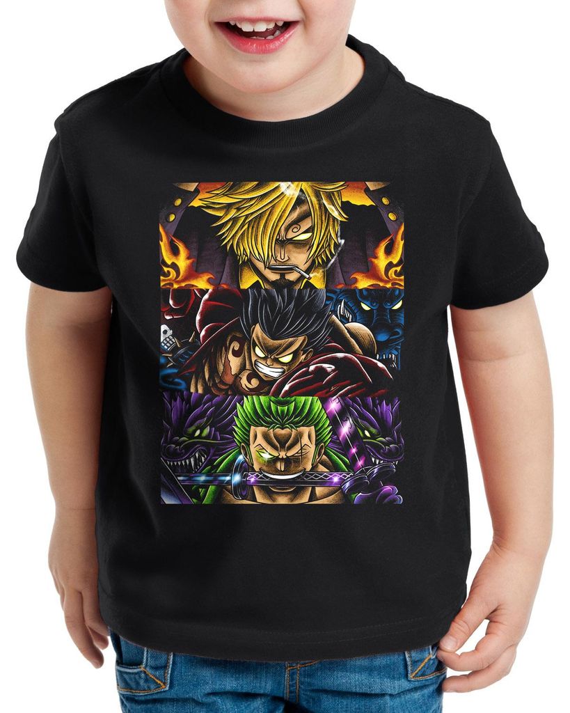 style3 Trio Of Legends T-Shirt für Kinder