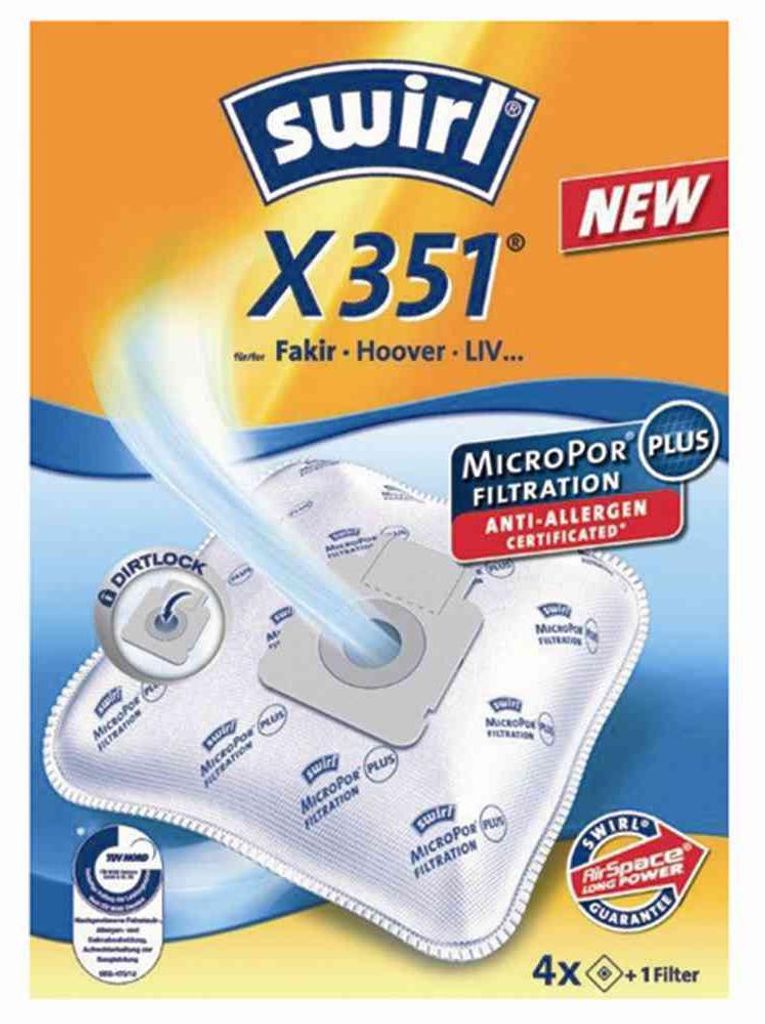 Swirl sacchi microfibra X351 aspirapolvere Severin SB9015 Immagine del prodotto 