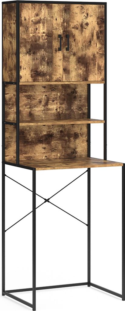 Vicco Waschmaschinenschrank Fyrk, 64 x 189 cm, Eiche Produktbild 1