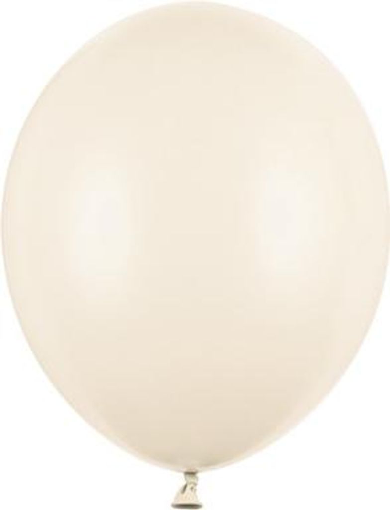 Strong Balloons 12 cm, Pastel Light Nude (1 Packung / 100 Stück)