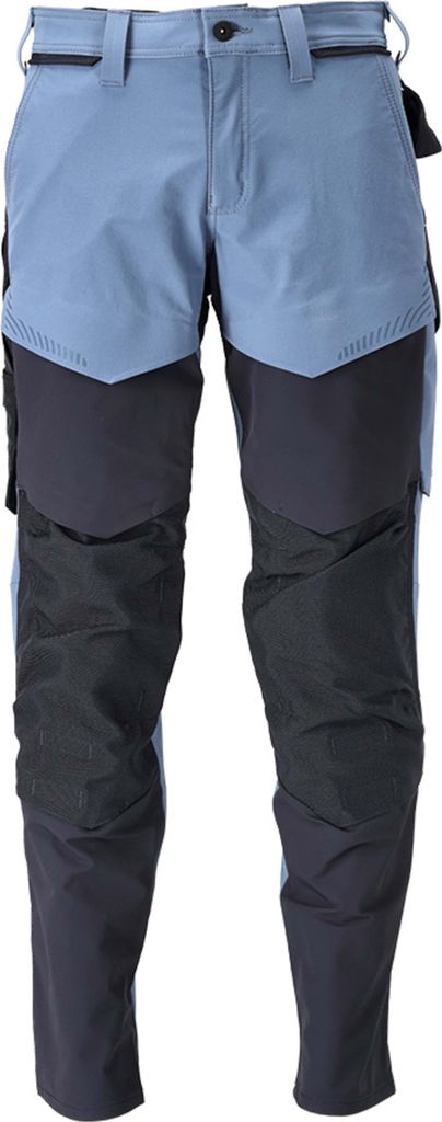 Mascot Hose mit Knietaschen 22379-311-85010 Gr. 82C64 steinblau/schwarzblau
