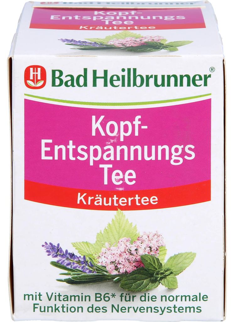 Bad Heilbrunner Kopf-Entspannungstee, 8 St FBE Produktbild 