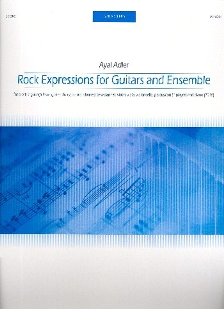 Rock Expressions for electric guitar and guitar and ensemble score
