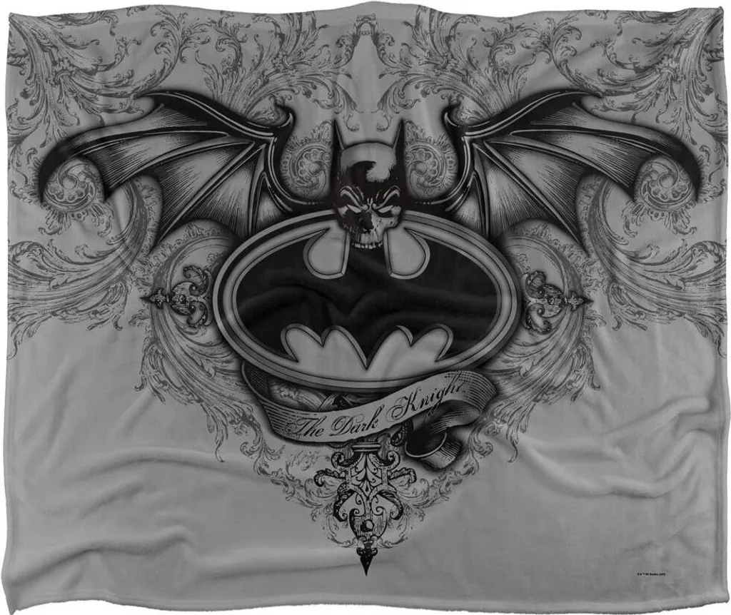 Couverture Batman pour Lit ou Canapé - Modèle The Dark Knight TV18674