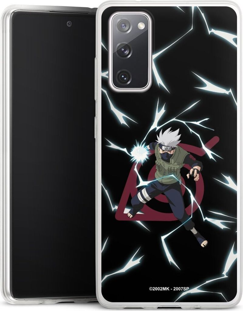 DeinDesign Slim Hülle für Samsung Galaxy S20 FE 5G Silikon Case Ultra Dünn Handyhülle Naruto Shippuden Offizielles Lizenzprodukt Kakashi