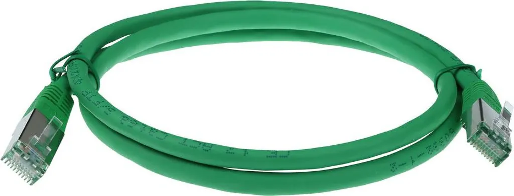 Cavo Rete Verde 20 metri ACT CAT5E F/UTP - Alta Qualità IB7720 - 3