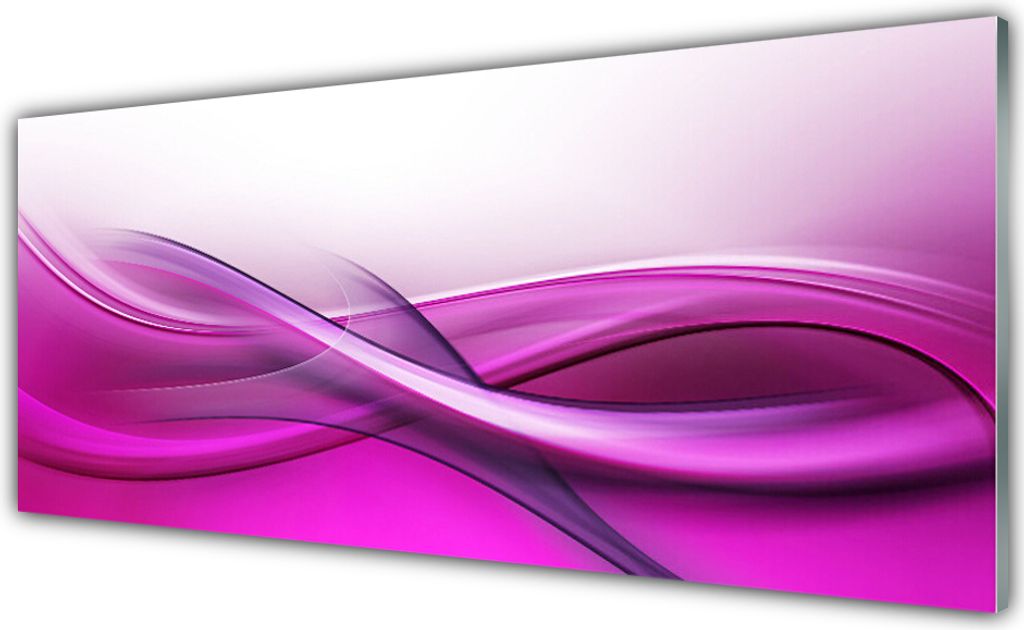 Küchenrückwand aus Glas 125x50cm Spritzschutz Abstraktes Kunst