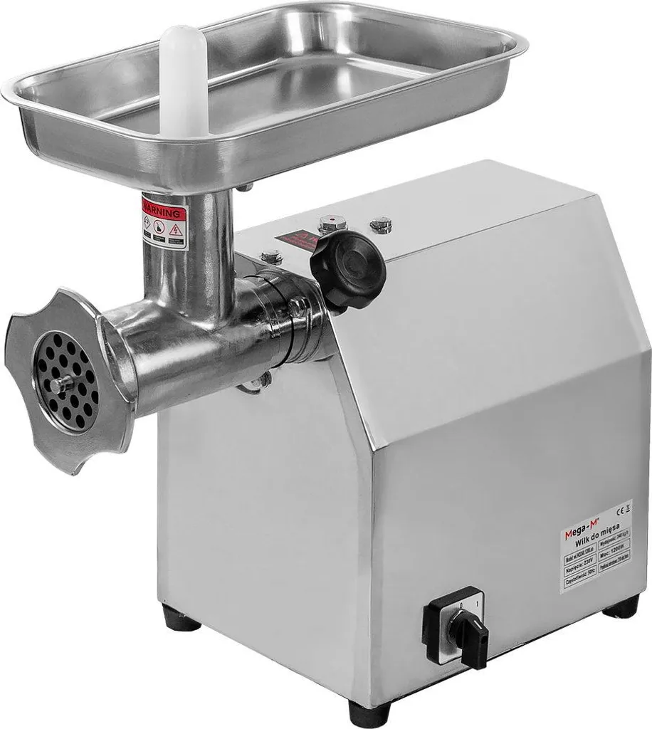 Hachoir à viande Mega-M 240 kg/h 1,2 kW N : Finis les blocages moteur