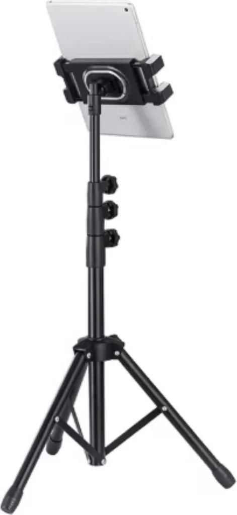 Support de Sol Réglable pour Tablette et Téléphone - Hauteur 137 cm Max
