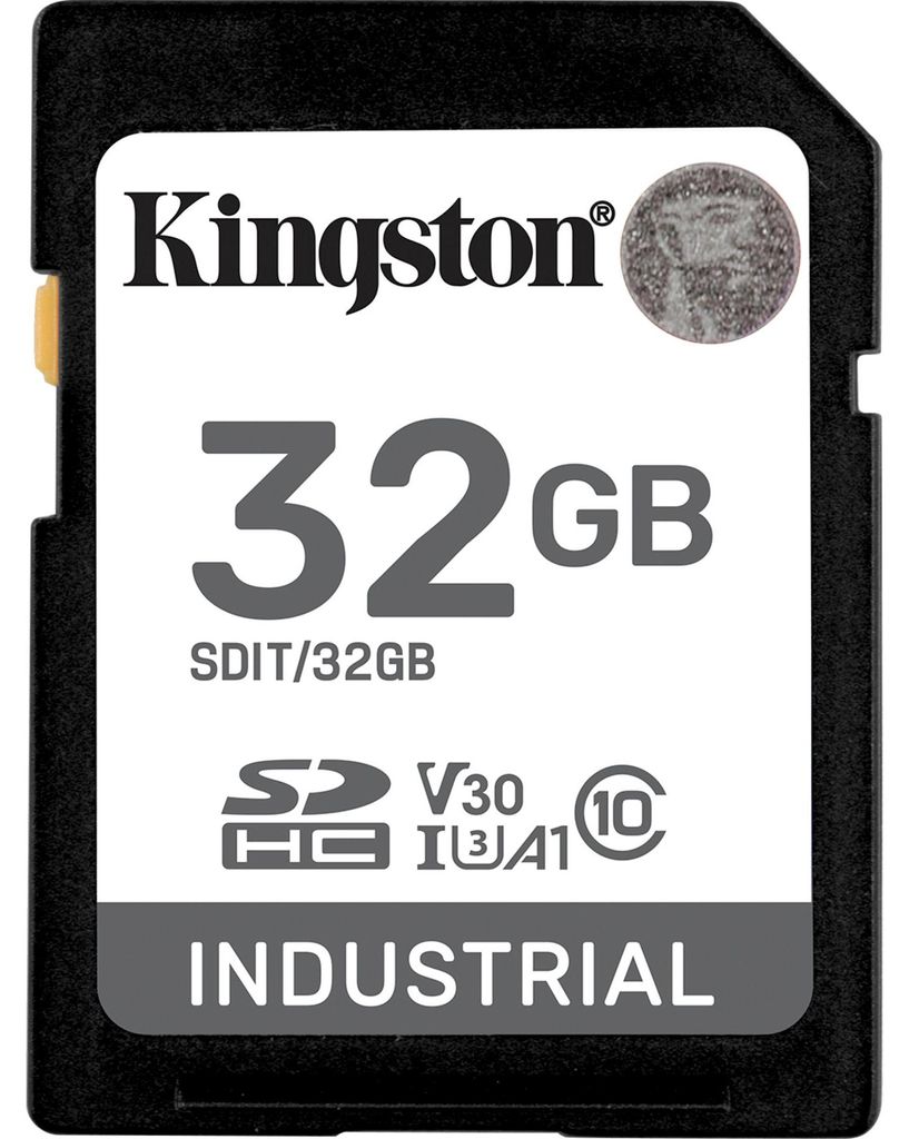 Kingston Industrial 32GB microSDHC UHS-I U3 V30 A1 pSLC Speicherkarte