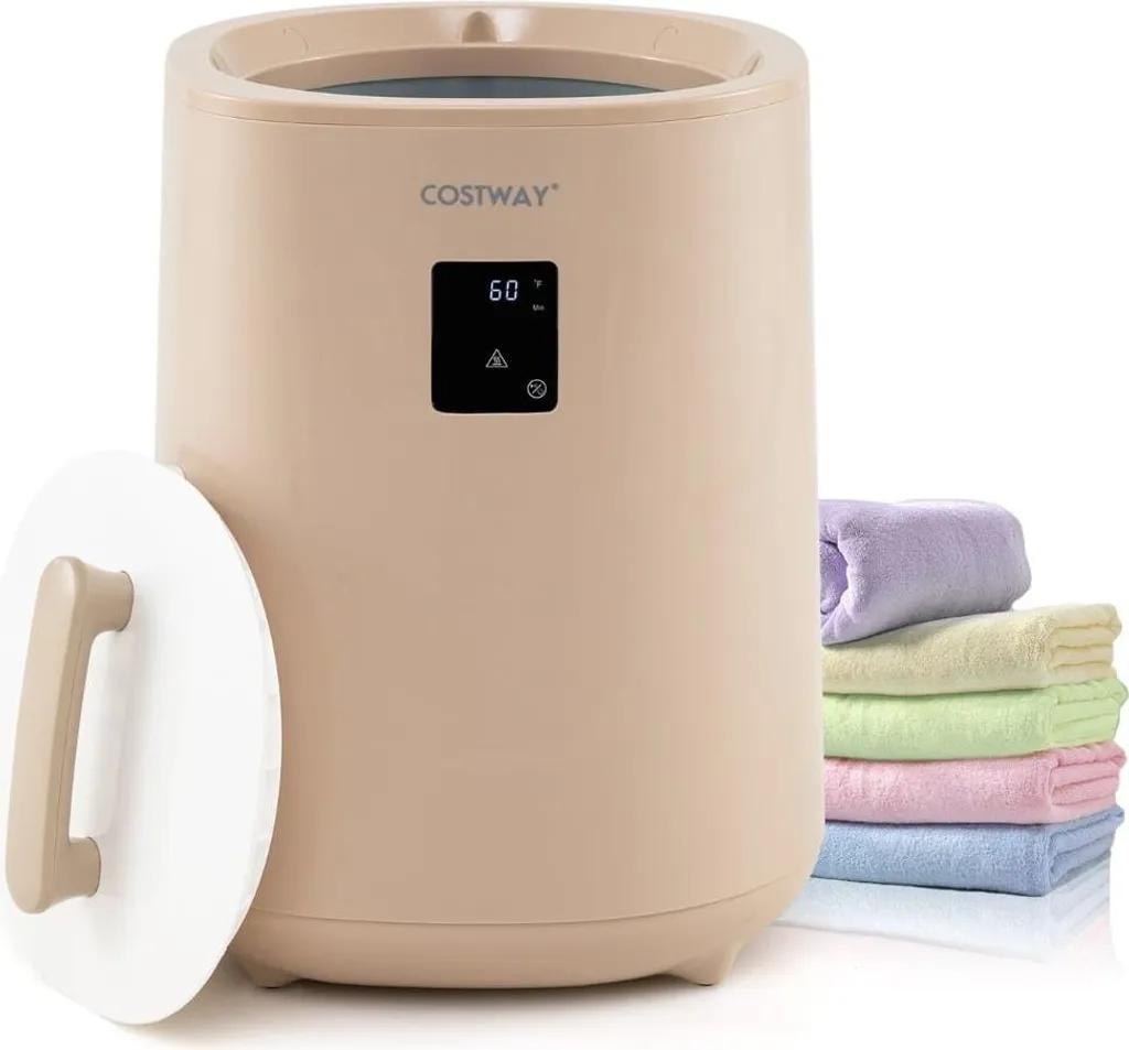 Petit sèche-serviettes de spa 18L : profitez de serviettes chaudes LED