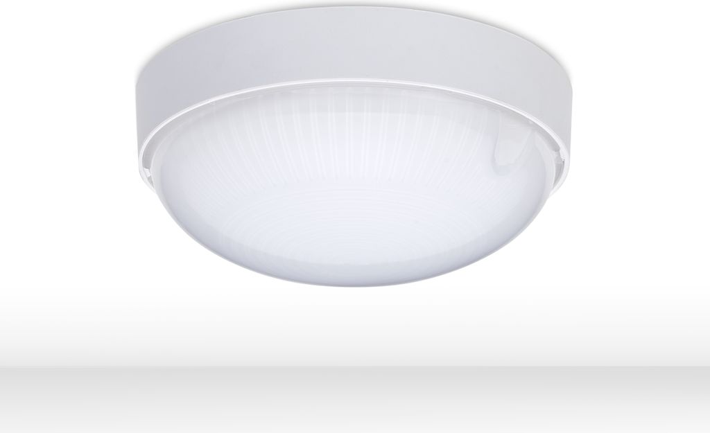 Oktaplex Deckenleuchte LED IP65 9W Kellerlampe 4000K neutralweiß 800lm Kellerleuchte Deckenlampe weiß